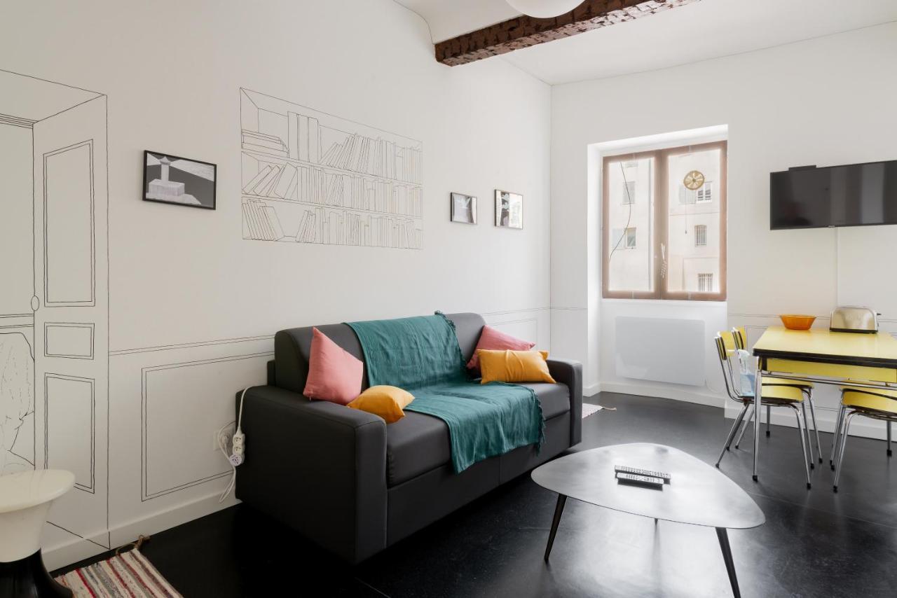 Ferienwohnung Mini Loft au coeur du Panier - Marseilles Exterior foto